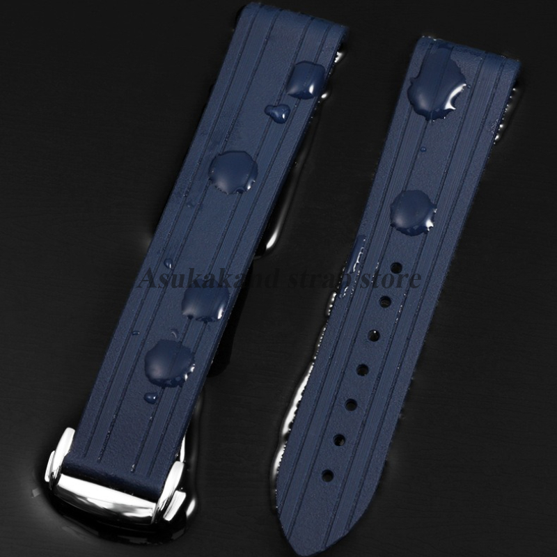 Curved End Rubber Silicone Wat - огляд і ціна Omega Watch Speedmaster