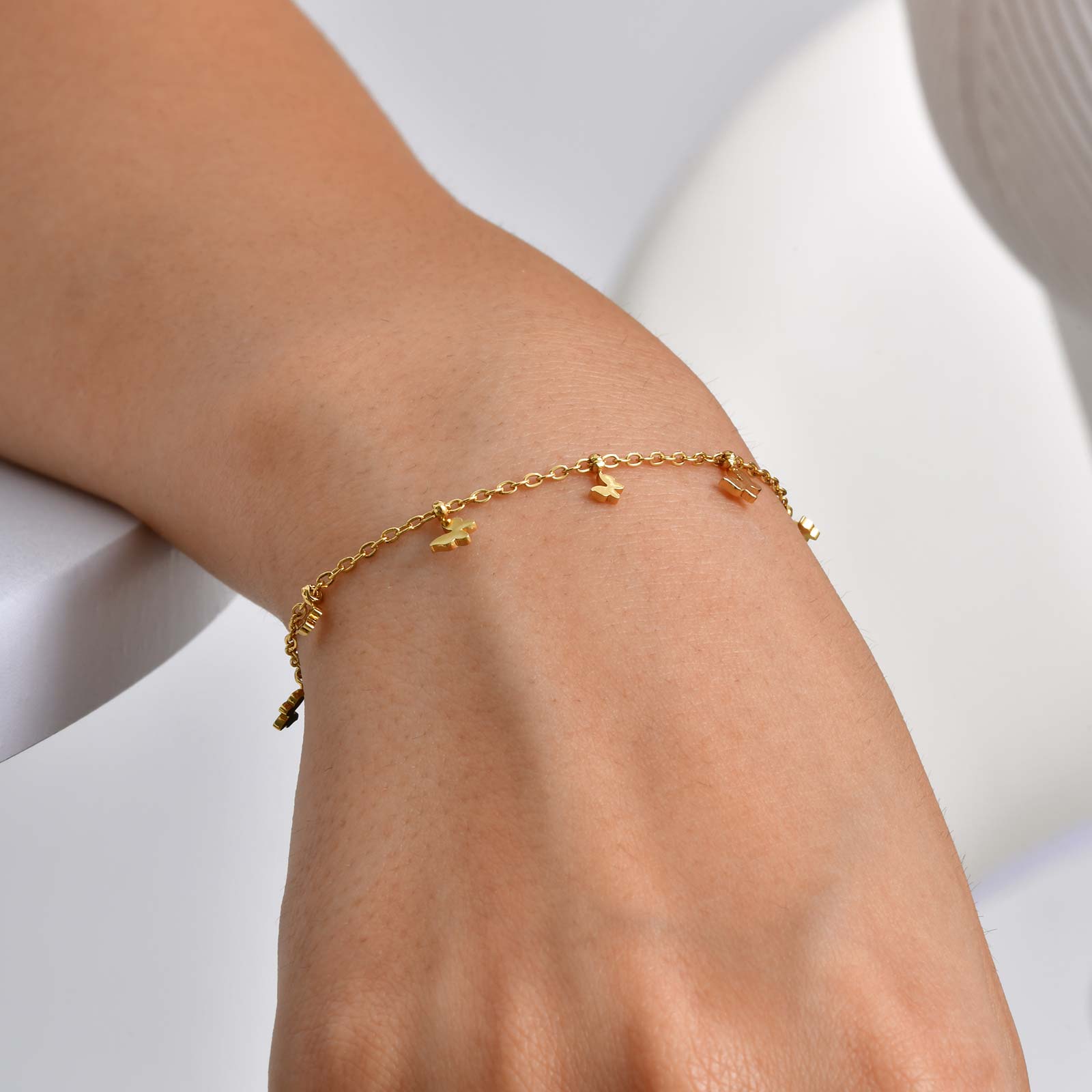Exquisite Butterfly Chain Brac - огляд і ціна Butterfly Clasp Deployant