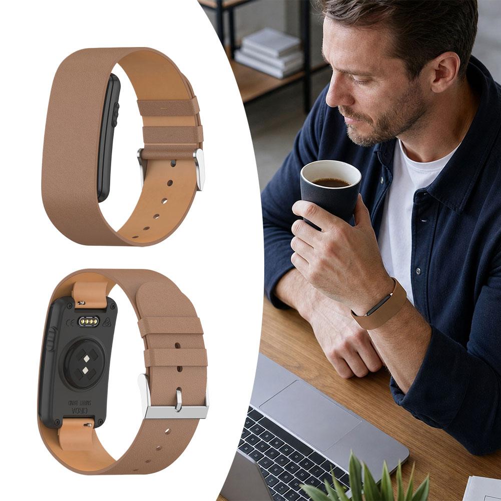 For Garmin CIRQA Leather Wrist - огляд і ціна Leather Strap Quick Release