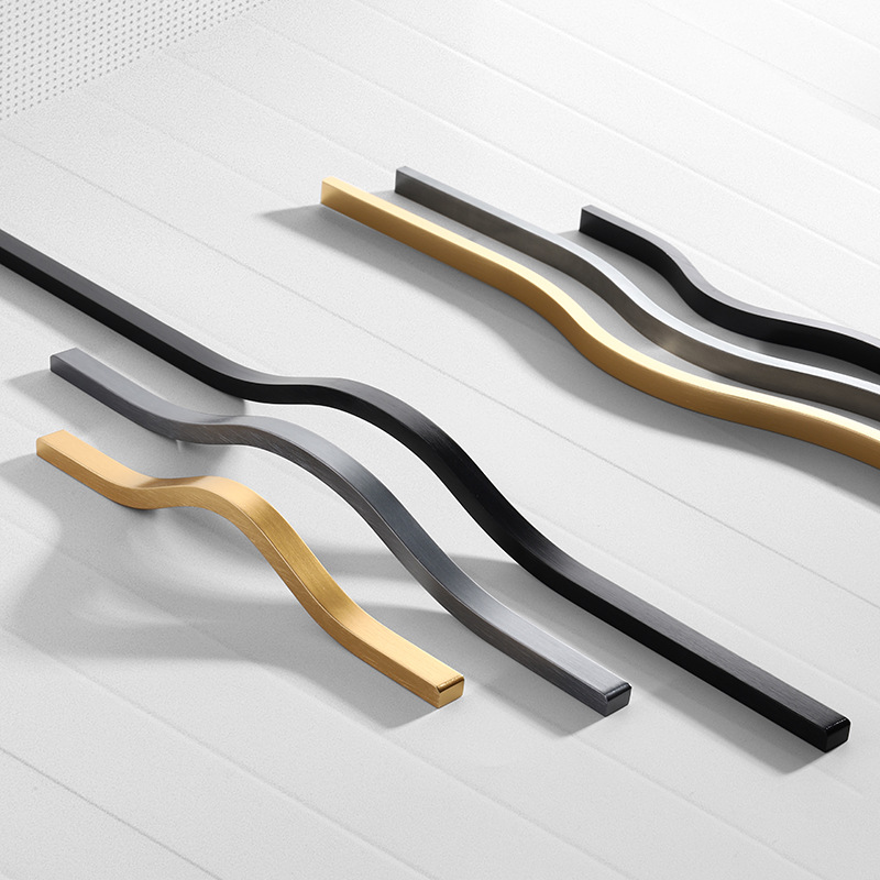 Electroplated Brushed Gold Cab - огляд і ціна Curved Spring Bar