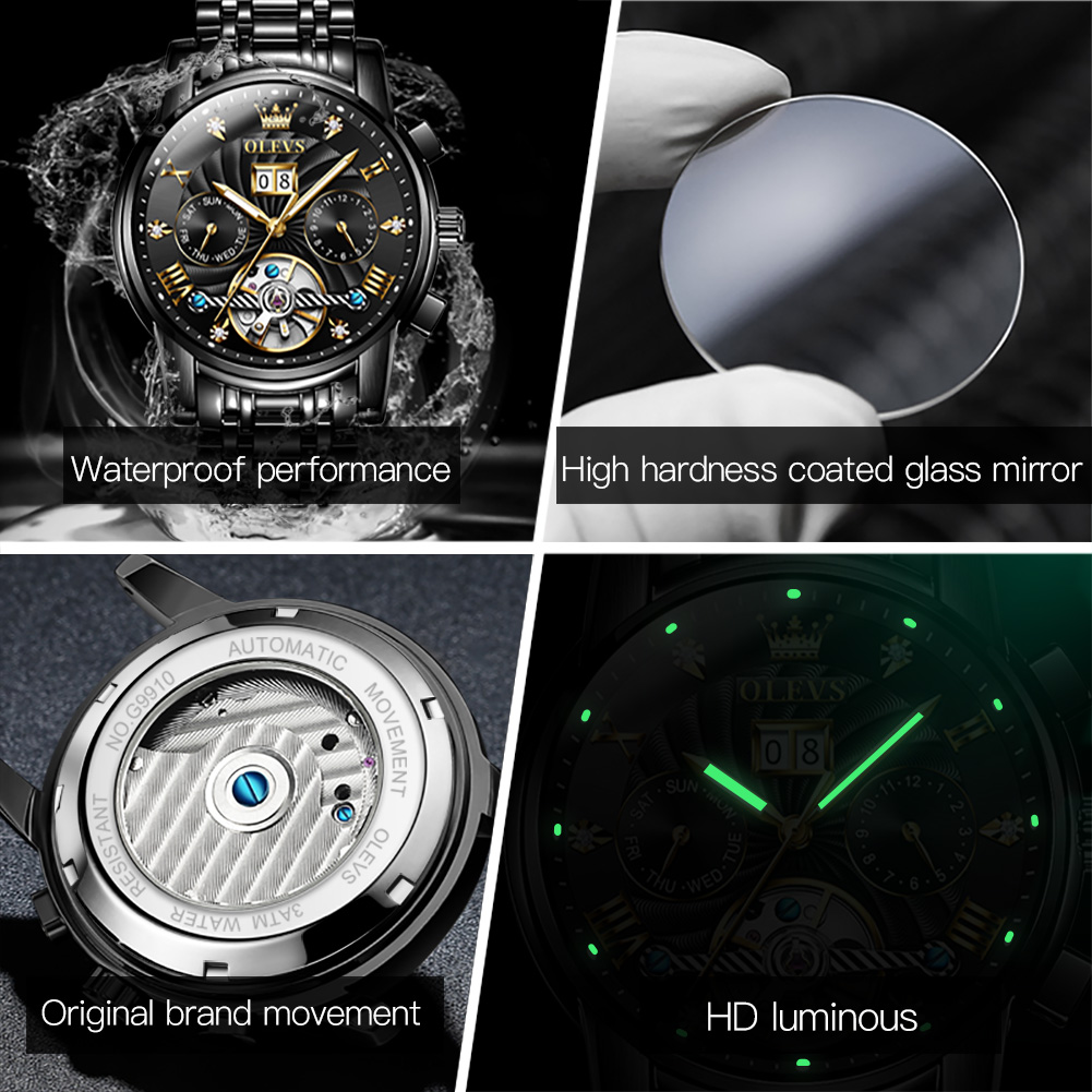 OLEVS Classic Men's Watches To - огляд і ціна Rolex Watch Submariner